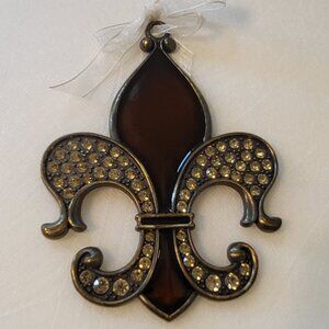 Fleur de Lis Ornament Christmas Tree Hanging Decoration NOLA Saints